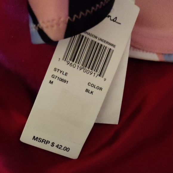 NWT Top Size Medium Vibrant Colors You Get The Bra Top Only - Picture 3 of 11